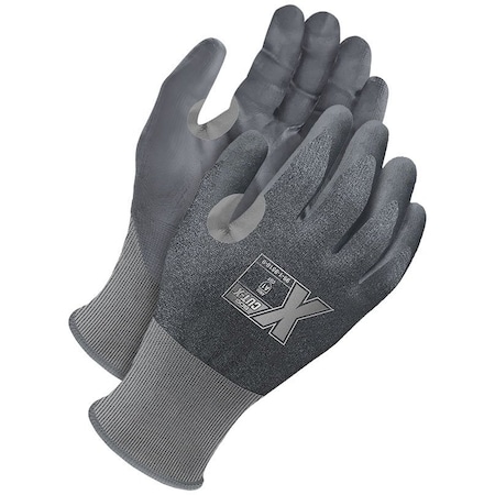 Bdg Cut-Resistant Coated Gloves, Cut Level A1 , Foam NBR , Textured , S 1 PR 99-1-9510-7